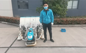 手扶机纵向取苗量的调整方法